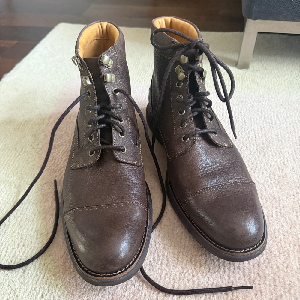 Sperry Men's Brown Leather Boots